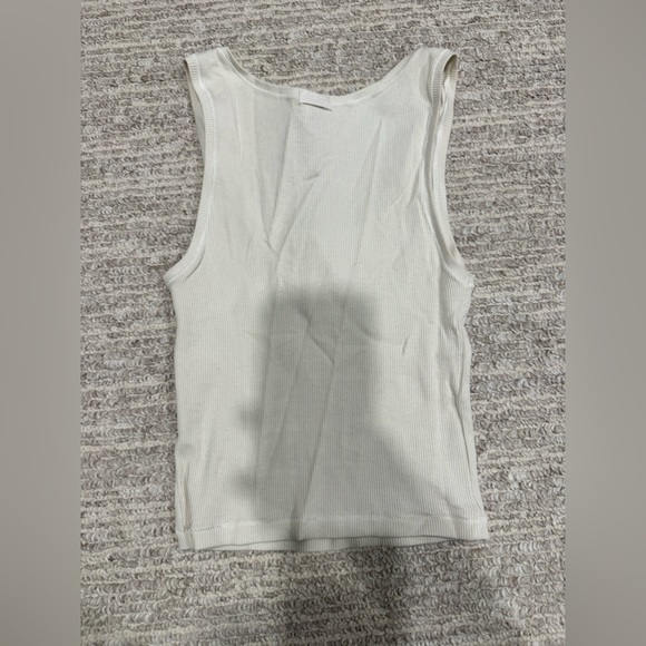 Skims Bone Cotton Rib Tank & Boy Short Set - Picture 10 of 11